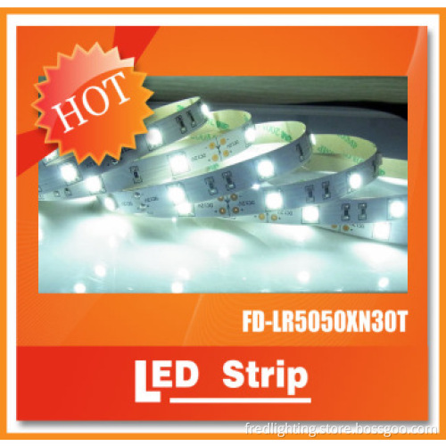 Best-selling LED strip SMD 5050 30leds/m 7.2W/m 12VDC IP20